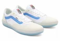 Chaussures de skate vans sport vtg ave blanc bleu 45