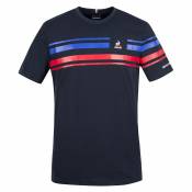 Le Coq Sportif T-shirt à Manches Courtes Tour De France Fanwear N°2 2021 L Sky Captain