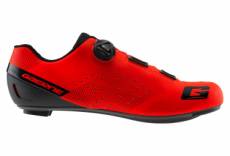 Chaussures route gaerne carbon g tornado rouge mat homme 42