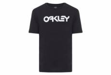 T shirt manches courtes oakley mark ii noir blanc xl