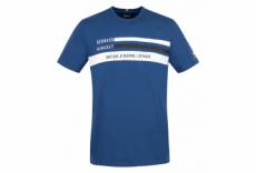 T shirt manches courtes le coq sportif tour de france fanwear 2021 bleu m