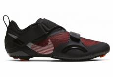Paire de chaussures spinning nike superrep cycle noir rouge 40