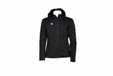 Veste thermique arena hooded half quilted jacket noir xl