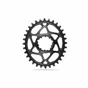 Absolute Black Oval Sram/shimano Hg Direct Mount Boost 3 Mm Offset Chainring Noir 34t
