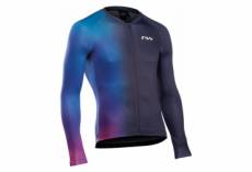 Maillot manches longues northwave blade noir iridescent xl