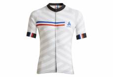 Maillot manches courtes odlo performance france blanc s