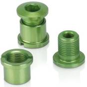 Xlc Chain Ring Screws Coloured Edition 5 Pieces Vert