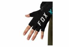 gants courts fox ranger gel noir s