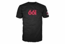 T shirt six sixone 661 numeric premium black l