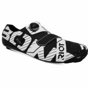 Chaussures de route Bont Riot + (BOA) - EU 48 Noir/Blanc