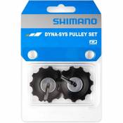 Shimano RD-M593 Deore 10 Speed Jockey Wheels - Noir, Noir
