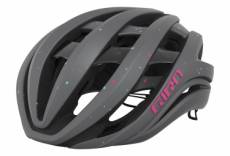 Casque femme giro aether mips gris rose 2022 l 59 63 cm