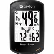 Bryton Rider 15E Neo GPS Cycle Computer - Noir - Head Unit Only, Noir