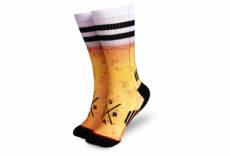 chaussettes loose riders technica cheers jaune