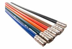 Kit cables derailleurs et gaines multidimensions veloorange vo colored derailleur cable kits marron