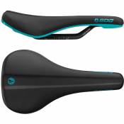 SDG Bel Air 3.0 Lux-Alloy Bike Saddle - Noir/Turquoise - 140mm Wide, Noir/Turquoise