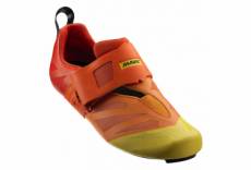 Chaussures triathlon mavic cosmic sl ultimate kona orange jaune 42 1 2