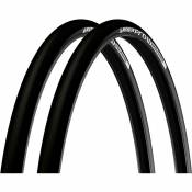 Michelin Pro4 Endurance V2 23c Black Tyre (Pair) - Noir} - 700c}, Noir}