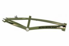 Cadre bmx race stay strong for life v2 cruiser army green cruiser