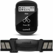 Compteur vélo GPS Garmin Edge 130 (avec cardiofréquencemètre) - Noir