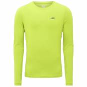 Maillot de running dhb (manches longues) - Large Fluro Yellow