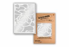 Planches de stickers reflechissants camouflage wb stickers blanc