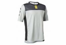 Maillot manches courtes fox defend blanc s