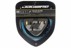 Kit cable et gaine route jagwire road elite link pour frein bleu
