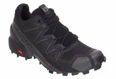 chaussures de trail femme salomon speedcross 5 noir 37 1 3