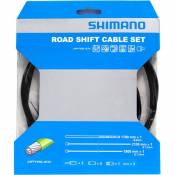 Câbles de vitesse Shimano Optislick (route) - One Size Noir