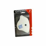 Masque anti-pollution Respro Cinqro Filter Pack Sports XL - Blanc - One Size, Blanc