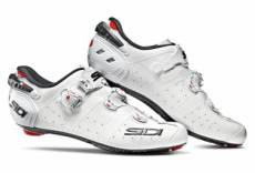 chaussures route sidi wire 2 carbon blanc 43