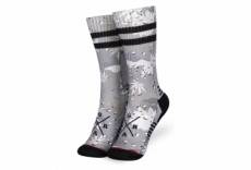 chaussettes loose riders technical desert gris