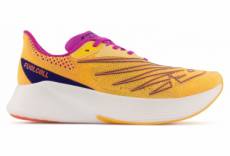 chaussures running new balance fuelcell rc elite v2 orange rose 40 1 2