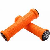 Poignées Race Face Grippler Lock-On - Orange - 33mm, Orange