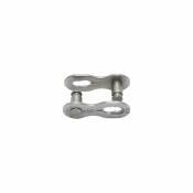 KMC Missing Chainlink Pair - Silver EPT 6 - 7.3mm, Silver EPT 6