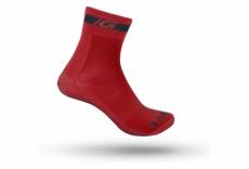 Chaussettes gripgrab classic regular cut rouge s