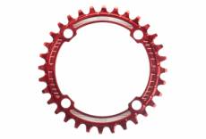Plateau narrow wide hope retainer 104 bcd pour transmissions shimano 12v rouge 32