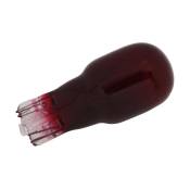 Ampoule T13 wedge 12V 10W Rouge