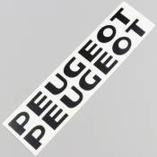 Stickers de carters moteur Peugeot 103 noirs