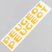 Stickers de carters moteur Peugeot 103 oranges clair