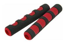 Mousses de revêtement de leviers de frein STR8 noir / rouge
