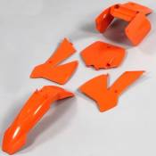 Kit carénages KTM SX 65 (2002 - 2008) Polisport orange