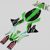 Kit déco avec housse de selle Kawasaki KXF 450 (2019 - 2020) Blackbird Team Racing 2020