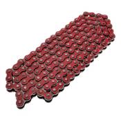 Chaîne renforcée rouge Sarkany pas 420 en 134 maillons