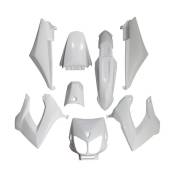 Kit carrosserie 8 pièces blanc brillant adaptable Senda drd x-treme/X