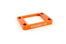 Cale de clapet Stage6 R/T 5mm incliné 5° Derbi / Minarelli AM6 orange