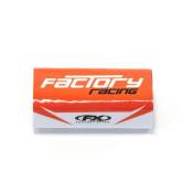 Mousse de guidon sans barre FX Factory Effex KTM orange/blanc