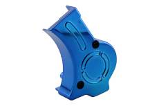 Couvercle de pompe à huile STR8 Lighty Derbi Euro2 (EBE / EBS) bleu anodisé