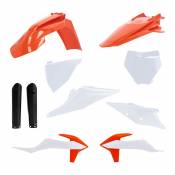 Kit plastiques complet Acerbis KTM 125 SX 19-22 orange/blanc (couleur